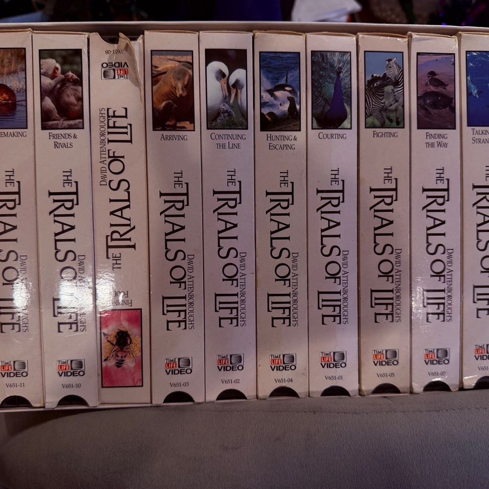 The Trials of Life VHS Box Set